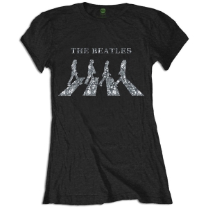 The Beatles - Crossing Diamante Lady Bl    i gruppen MERCHANDISE / T-shirt / Pop-Rock hos Bengans Skivbutik AB (5527823r)