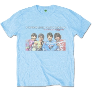 The Beatles - Lp Here Now Uni Blue    i gruppen MERCH / T-Shirt / Rockoff_Nya April24 hos Bengans Skivbutik AB (5528297r)