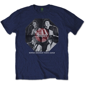 The Beatles - Budokan Octagon Uni Navy    i gruppen MERCHANDISE / T-shirt / Pop-Rock hos Bengans Skivbutik AB (5528333r)