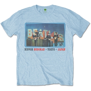 The Beatles - Nippon Budokan Uni Blue    i gruppen MERCHANDISE / T-shirt / Pop-Rock hos Bengans Skivbutik AB (5528335r)