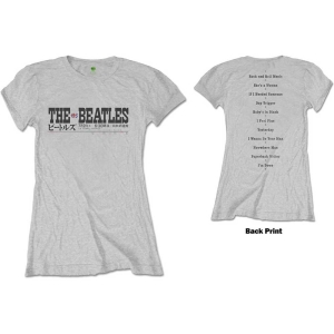 The Beatles - Budokan Set List Lady Grey i gruppen MERCHANDISE / T-shirt / Pop-Rock hos Bengans Skivbutik AB (5528336r)