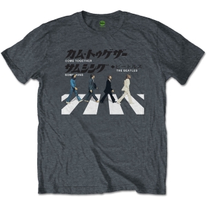 The Beatles - Abbey Road Japanese Uni Heather    i gruppen MERCHANDISE / T-shirt / Pop-Rock hos Bengans Skivbutik AB (5528362r)