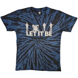 The Beatles - Let It Be Silhouette Uni Bl Dip-Dye    i gruppen MERCH / T-Shirt / Rockoff_Nya April24 hos Bengans Skivbutik AB (5528365r)