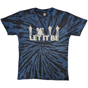 The Beatles - Let It Be Silhouette Uni Bl Dip-Dye    i gruppen MERCHANDISE / T-shirt / Pop-Rock hos Bengans Skivbutik AB (5528365r)