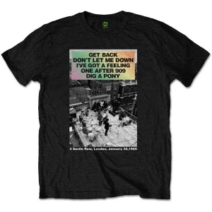 The Beatles - Rooftop Songs Gradient Uni Bl    i gruppen MERCHANDISE / T-shirt / Pop-Rock hos Bengans Skivbutik AB (5528368r)