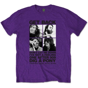The Beatles - 3 Savile Row Uni Purp    i gruppen MERCH / T-Shirt / Rockoff_Nya April24 hos Bengans Skivbutik AB (5528378r)