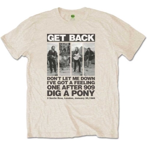 The Beatles - Rooftop Panels Uni Natrl    i gruppen MERCHANDISE / T-shirt / Pop-Rock hos Bengans Skivbutik AB (5528380r)