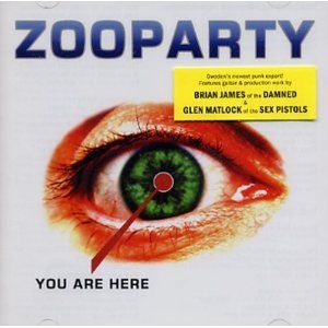 Zooparty - You Are Here in the group CD / Rock at Bengans Skivbutik AB (552841)