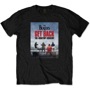 The Beatles - Rooftop Concert Uni Bl     (L) i gruppen MERCHANDISE / T-shirt / Pop-Rock hos Bengans Skivbutik AB (5528433)