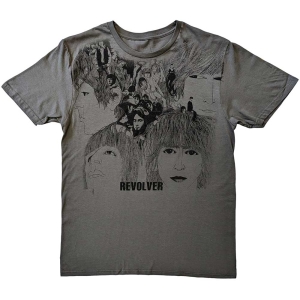 The Beatles - Revolver Uni Grey     (M) i gruppen ÖVRIGT / -Start Tshirt hos Bengans Skivbutik AB (5528607)
