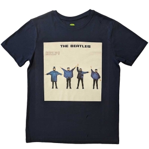 The Beatles - Help! Album Cover Uni Navy   (2XL) i gruppen ÖVRIGT / -Start Tshirt hos Bengans Skivbutik AB (5528739)