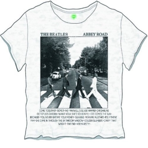 The Beatles - Abbey Road Songs Bo Lady Wht    i gruppen ÖVRIGT / BW-T-shirts hos Bengans Skivbutik AB (5528890)