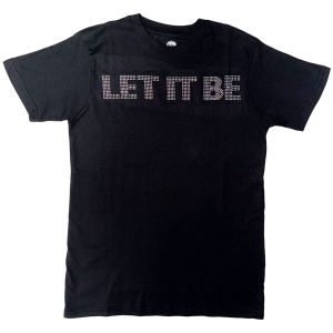 The Beatles - Let It Be Diamante Uni Bl    i gruppen MERCHANDISE / T-shirt / Pop-Rock hos Bengans Skivbutik AB (5528950r)