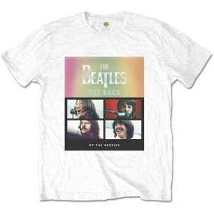 The Beatles - Album Faces Gradient Uni Wht    i gruppen MERCH / T-Shirt / Rockoff_Nya April24 hos Bengans Skivbutik AB (5528952r)