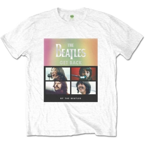The Beatles - Album Faces Gradient Uni Wht    i gruppen MERCHANDISE / T-shirt / Pop-Rock hos Bengans Skivbutik AB (5528952r)