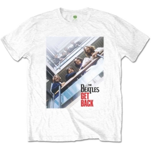 The Beatles - Get Back Poster Uni Wht    i gruppen MERCHANDISE / T-shirt / Pop-Rock hos Bengans Skivbutik AB (5528953r)