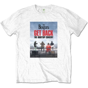 The Beatles - Rooftop Concert Uni Wht    i gruppen MERCHANDISE / T-shirt / Pop-Rock hos Bengans Skivbutik AB (5528955r)