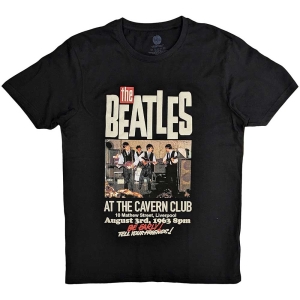 The Beatles - Cavern Uni Bl    i gruppen MERCHANDISE / T-shirt / Pop-Rock hos Bengans Skivbutik AB (5528963r)
