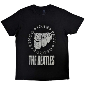 The Beatles - Rubber Soul Names Uni Bl    i gruppen MERCH / T-Shirt / Rockoff_Nya April24 hos Bengans Skivbutik AB (5528965r)