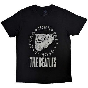 The Beatles - Rubber Soul Names Uni Bl    i gruppen MERCHANDISE / T-shirt / Pop-Rock hos Bengans Skivbutik AB (5528965r)