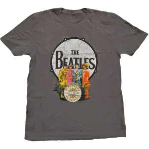 The Beatles - Sgt Pepper & Drum Uni Char    i gruppen MERCH / T-Shirt / Rockoff_Nya April24 hos Bengans Skivbutik AB (5528982r)