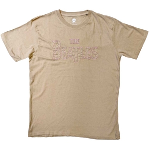 The Beatles - Drop T Embroidered Uni Sand    i gruppen MERCH / T-Shirt / Rockoff_Nya April24 hos Bengans Skivbutik AB (5528984r)