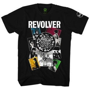 The Beatles - Revolver Montage Uni Bl    i gruppen MERCH / T-Shirt / Rockoff_Nya April24 hos Bengans Skivbutik AB (5528988r)