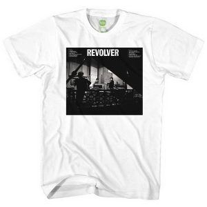 The Beatles - Revolver Studio Uni Wht    i gruppen MERCH / T-Shirt / Rockoff_Nya April24 hos Bengans Skivbutik AB (5528991r)