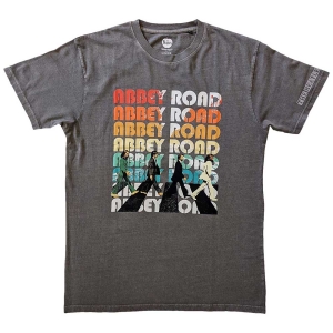 The Beatles - Abbey Stacked Uni Char    i gruppen MERCH / T-Shirt / Rockoff_Nya April24 hos Bengans Skivbutik AB (5528996r)