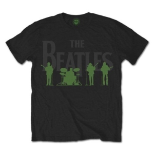 The Beatles - Saville Row Line Up Green Silhouette Uni i gruppen MERCH / T-Shirt / Rockoff_Nya April24 hos Bengans Skivbutik AB (5529002r)
