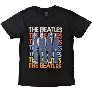 The Beatles - Iconic Multicolour Uni Bl    i gruppen MERCH / T-Shirt / Rockoff_Nya April24 hos Bengans Skivbutik AB (5529010r)