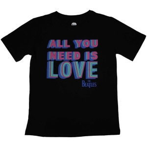 The Beatles - All You Need Is Love Lady Bl    i gruppen MERCH / T-Shirt / Rockoff_Nya April24 hos Bengans Skivbutik AB (5529022r)