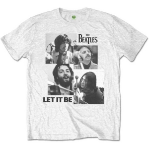 The Beatles - Packaged Let It Be Uni Wht    i gruppen MERCH / T-Shirt / Rockoff_Nya April24 hos Bengans Skivbutik AB (5529055r)