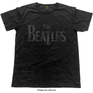 The Beatles - Vtge Logo Uni Bl    i gruppen Minishops / Beatles hos Bengans Skivbutik AB (5529062r)