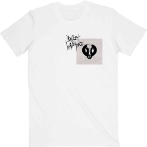 Bullet For My Valentine - Album Cropped & Logo Uni Wht    i gruppen MERCH / T-Shirt / Rockoff_Nya April24 hos Bengans Skivbutik AB (5529247r)