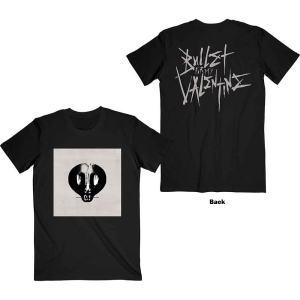 Bullet For My Valentine - Album Cropped & Large Logo Back Uni Bl   i gruppen MERCHANDISE / T-shirt / Hårdrock hos Bengans Skivbutik AB (5529248r)