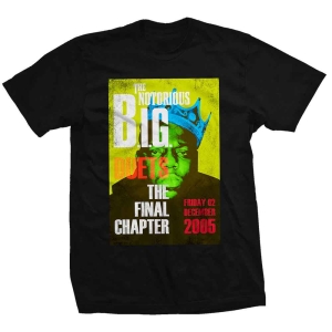 Biggie Smalls - Final Chapter Uni Bl    i gruppen MERCHANDISE / T-shirt / Hip Hop-Rap hos Bengans Skivbutik AB (5529259r)