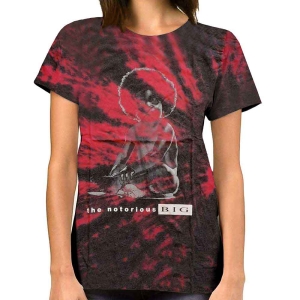 Biggie Smalls - Baby Biggie Uni Red Dip-Dye    i gruppen MERCHANDISE / T-shirt / Hip Hop-Rap hos Bengans Skivbutik AB (5529453r)