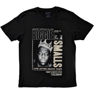 Biggie Smalls - Life After Death Tour Uni Bl    i gruppen MERCHANDISE / T-shirt / Hip Hop-Rap hos Bengans Skivbutik AB (5529457r)