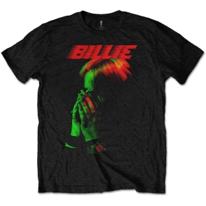Billie Eilish - Hands Face Uni Bl    i gruppen MERCHANDISE / T-shirt / Pop-Rock hos Bengans Skivbutik AB (5529466r)