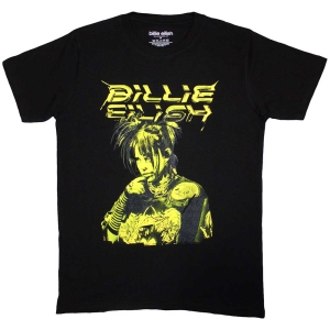 Billie Eilish - Illustration Uni Bl    i gruppen MERCHANDISE / T-shirt / Pop-Rock hos Bengans Skivbutik AB (5529475r)