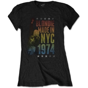 Blondie - Made In Nyc Lady Bl    i gruppen MERCHANDISE / T-shirt / Pop-Rock hos Bengans Skivbutik AB (5529800r)