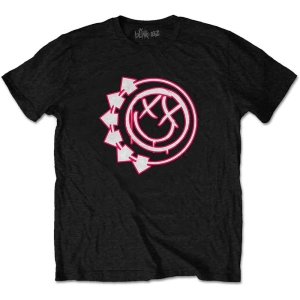 Blink-182 - Six Arrow Smiley Uni Bl    i gruppen MERCH / T-Shirt / Rockoff_Nya April24 hos Bengans Skivbutik AB (5529811r)
