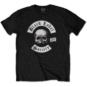 Black Label Society - Skull Logo Uni Bl    i gruppen MERCH / T-Shirt / Rockoff_Nya April24 hos Bengans Skivbutik AB (5529813r)