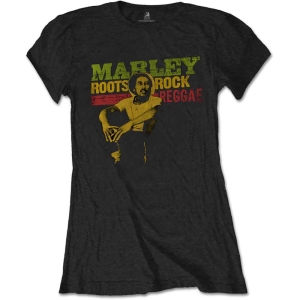 Bob Marley - Roots, Rock, Reggae Lady Bl    i gruppen MERCHANDISE / T-shirt / Reggae hos Bengans Skivbutik AB (5529825r)