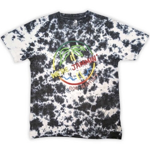 Bob Marley - Neon Sign Uni Wht Dip-Dye    i gruppen MERCHANDISE / T-shirt / Reggae hos Bengans Skivbutik AB (5529831r)