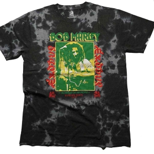 Bob Marley - Exodus Tie-Dye Uni Bl Dip-Dye    i gruppen MERCHANDISE / T-shirt / Reggae hos Bengans Skivbutik AB (5529839r)
