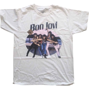 Bon Jovi - Breakout Uni Natrl    i gruppen MERCHANDISE / T-shirt / Hårdrock hos Bengans Skivbutik AB (5530210r)