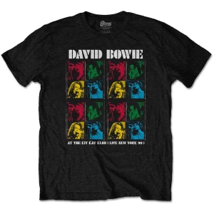 David Bowie - Kit Kat Klub Uni Bl    i gruppen MERCHANDISE / T-shirt / Pop-Rock hos Bengans Skivbutik AB (5530216r)