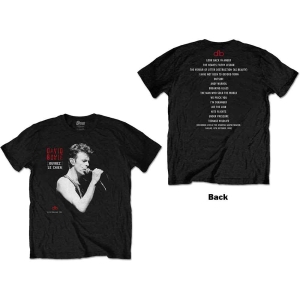 David Bowie - Dallas '95 Uni Bl    i gruppen MERCH / T-Shirt / Rockoff_Nya April24 hos Bengans Skivbutik AB (5530218r)